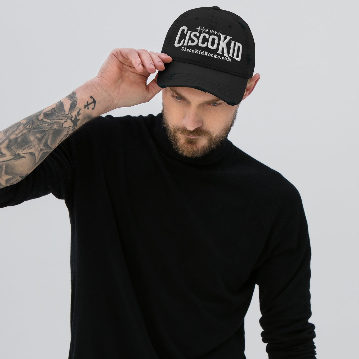 CiscoKid Empowerment Distressed Dad Hat (Embroidered)