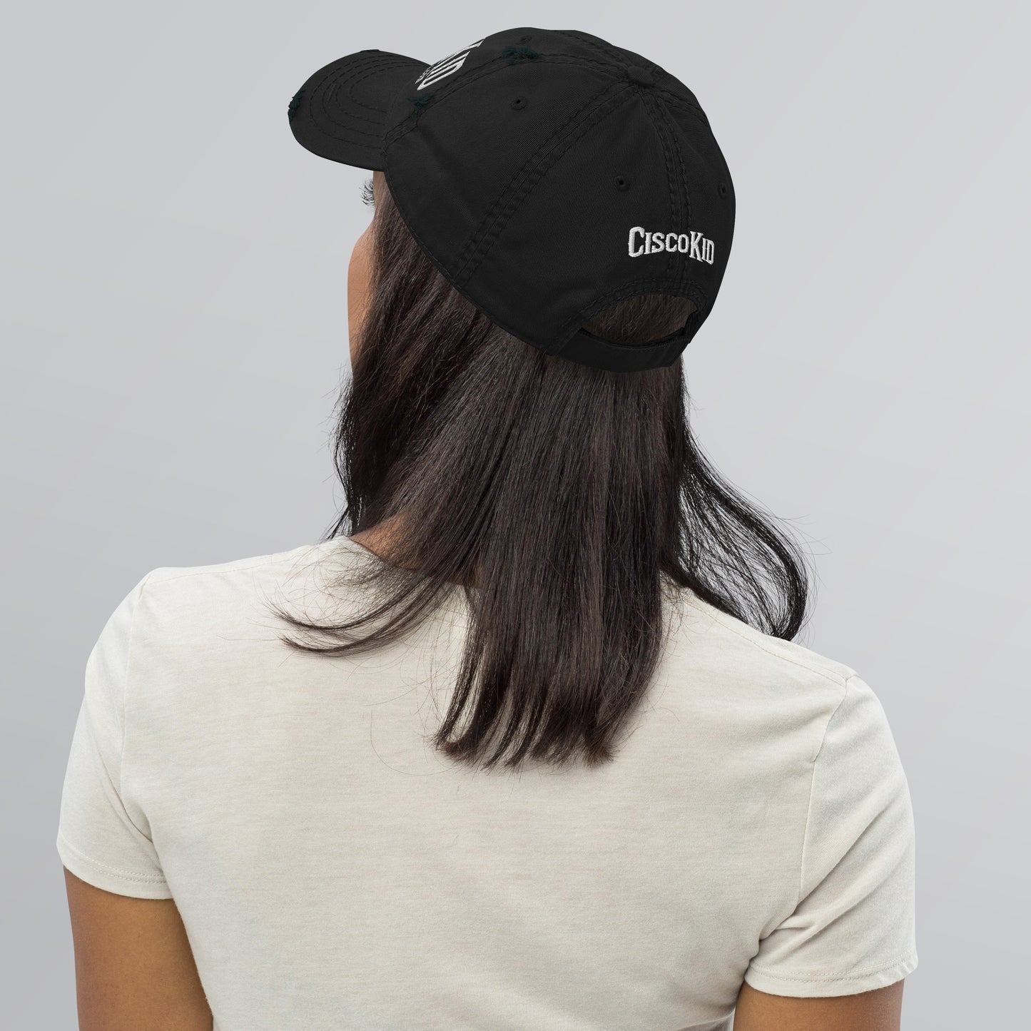 CiscoKid Empowerment Distressed Dad Hat (Embroidered)