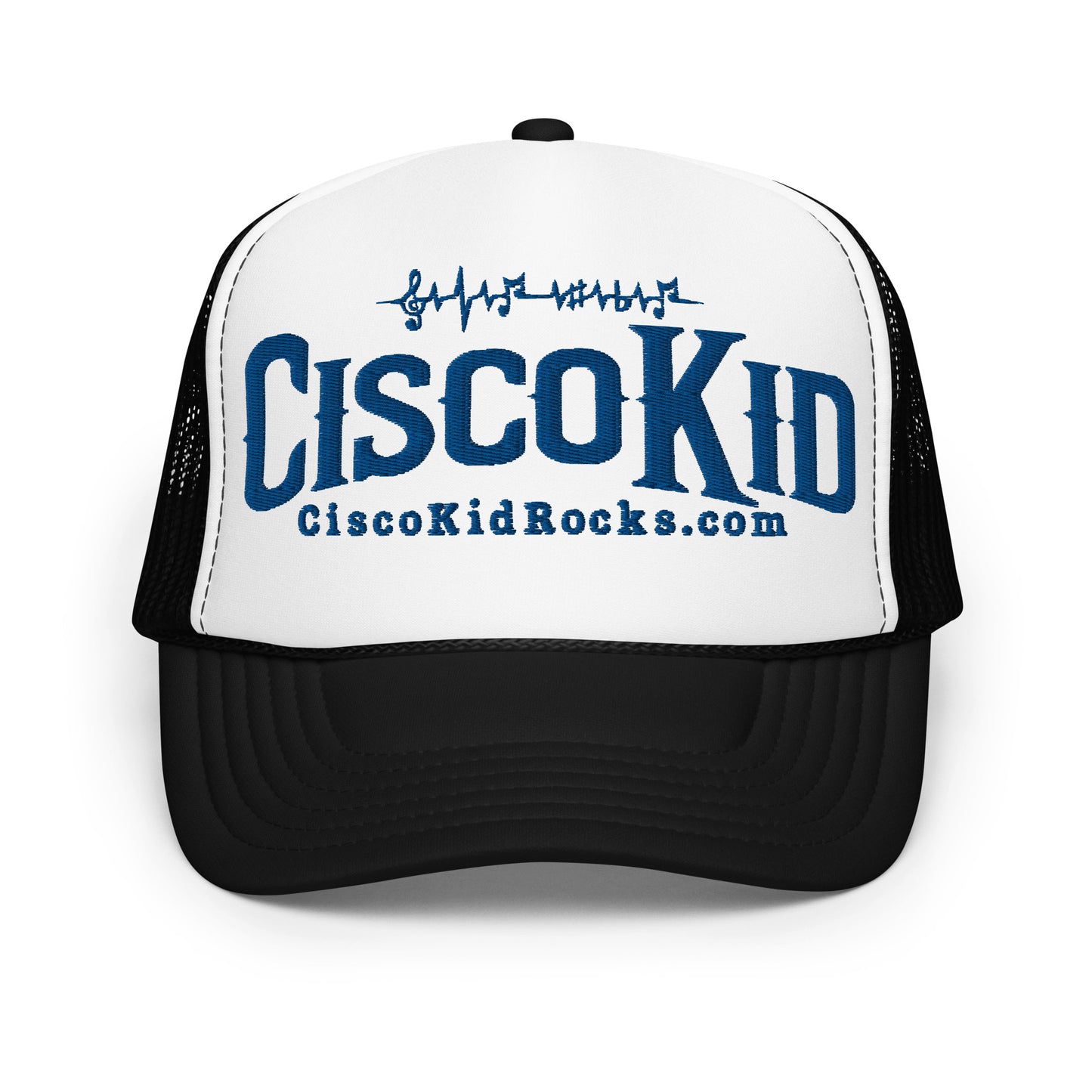 Foam Trucker Hat - Front Flat (Embroidered)