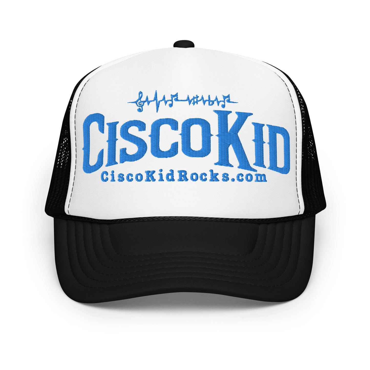 Foam Trucker Hat - Front Flat (Embroidered)