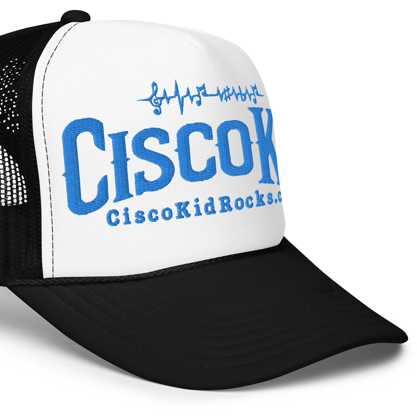 Foam Trucker Hat - Front Flat (Embroidered)