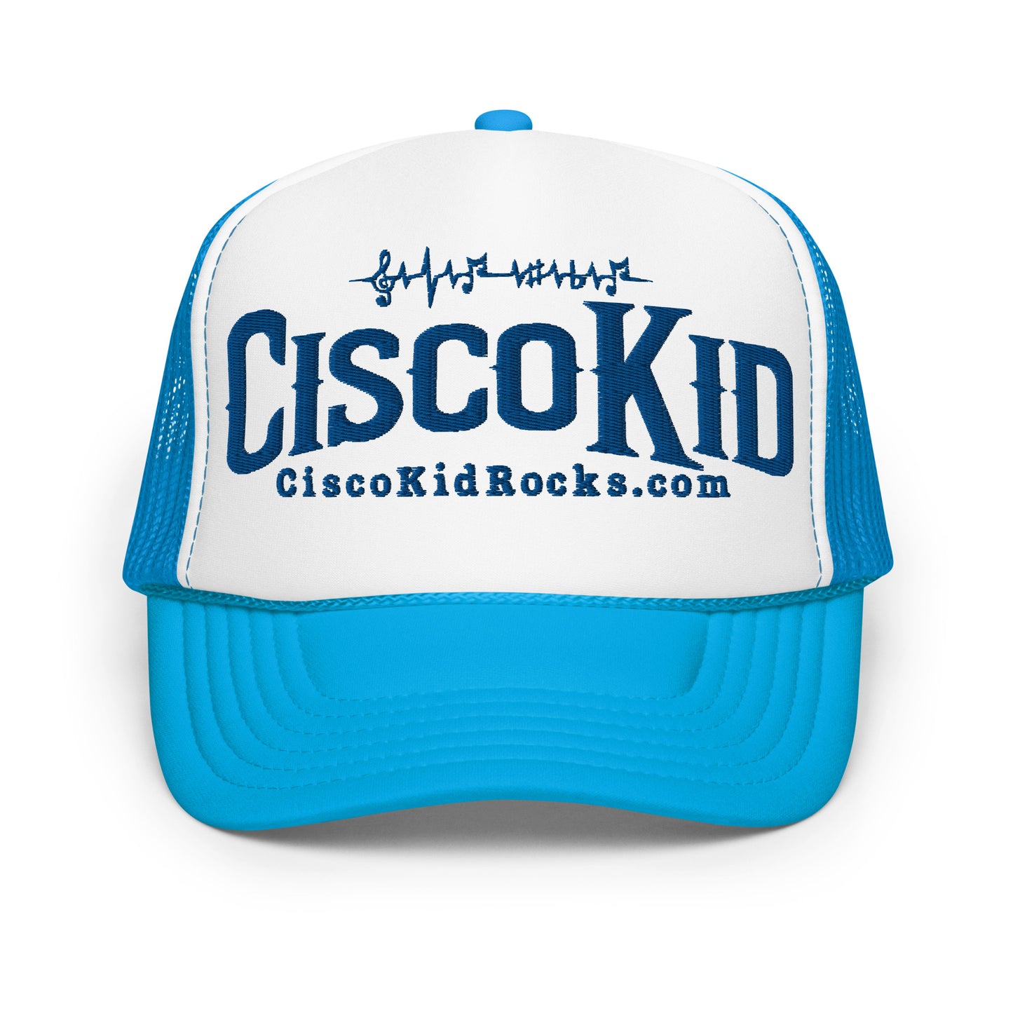 Foam Trucker Hat - Front Flat (Embroidered)