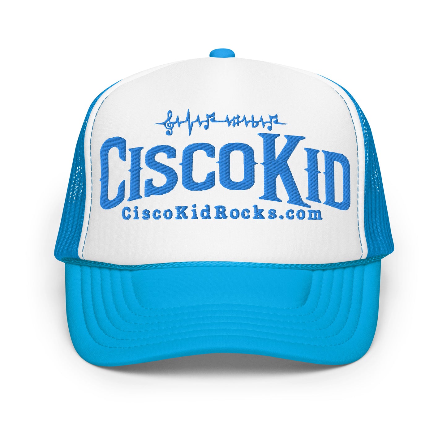 Foam Trucker Hat - Front Flat (Embroidered)