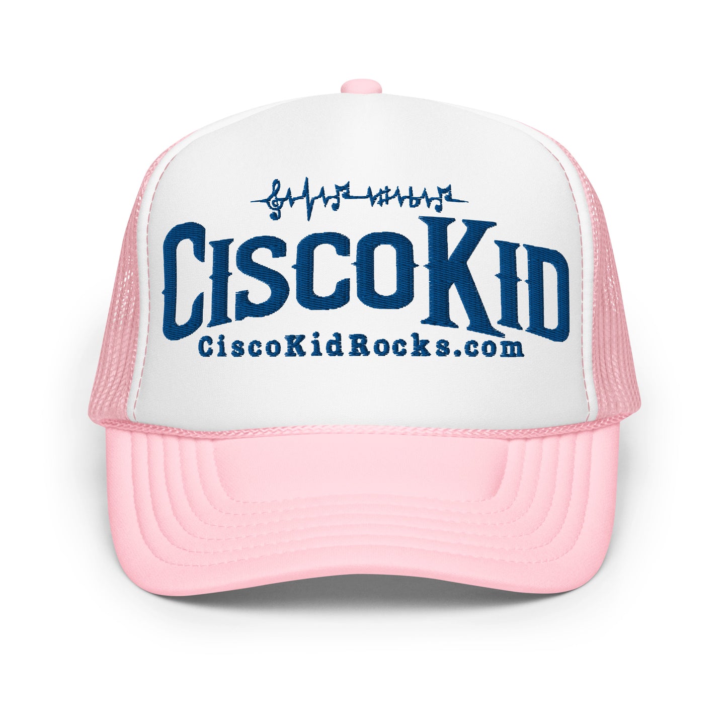 Foam Trucker Hat - Front Flat (Embroidered)