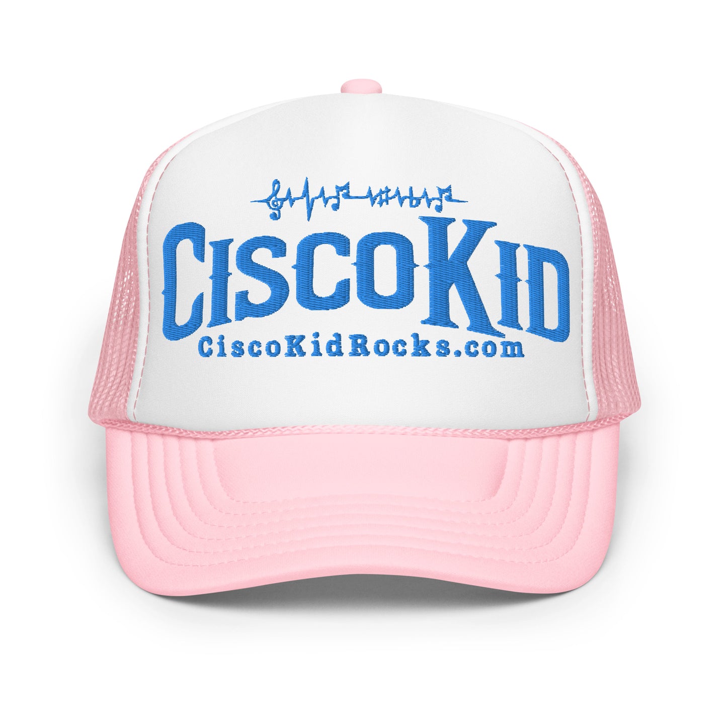 Foam Trucker Hat - Front Flat (Embroidered)