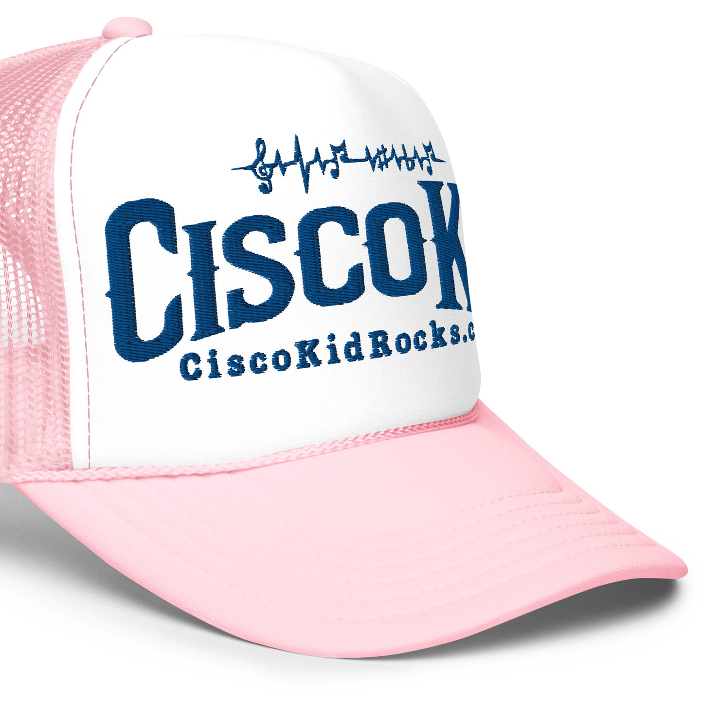Foam Trucker Hat - Front Flat (Embroidered)