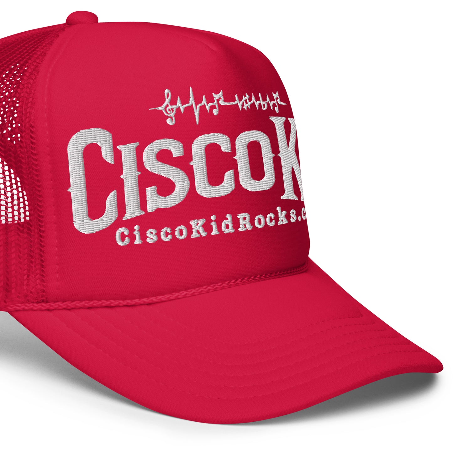 Empowerment Foam Trucker Hat 3D (Puff Embroidered)