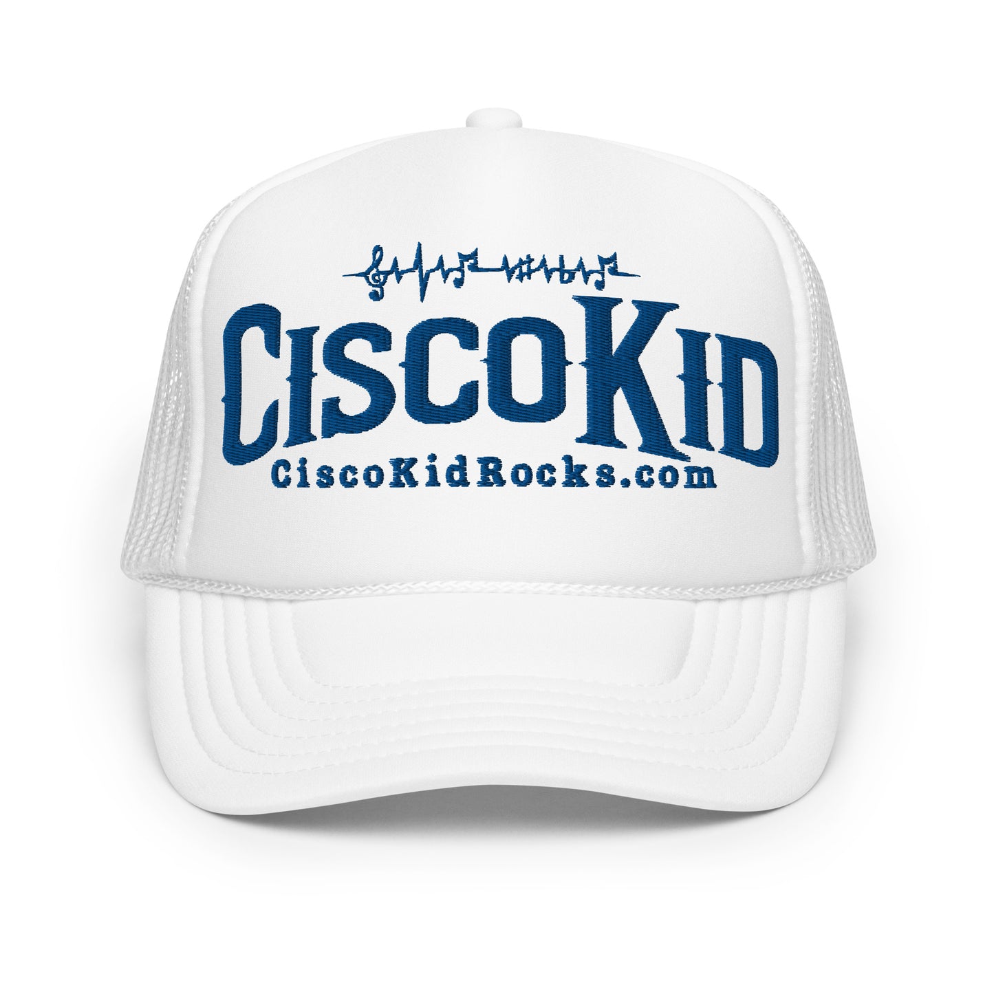 Foam Trucker Hat - Front Flat (Embroidered)