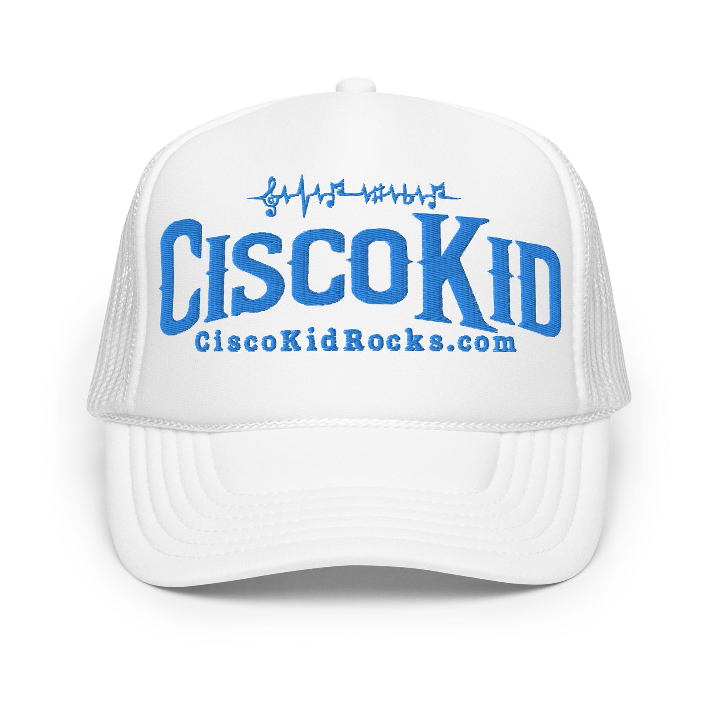 Foam Trucker Hat - Front Flat (Embroidered)