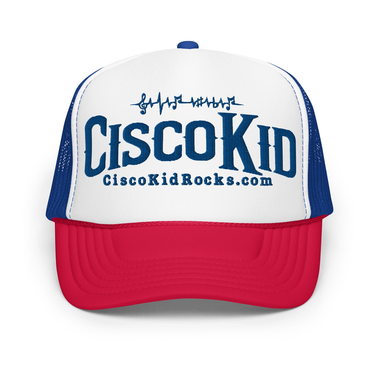 Foam Trucker Hat - Front Flat (Embroidered)