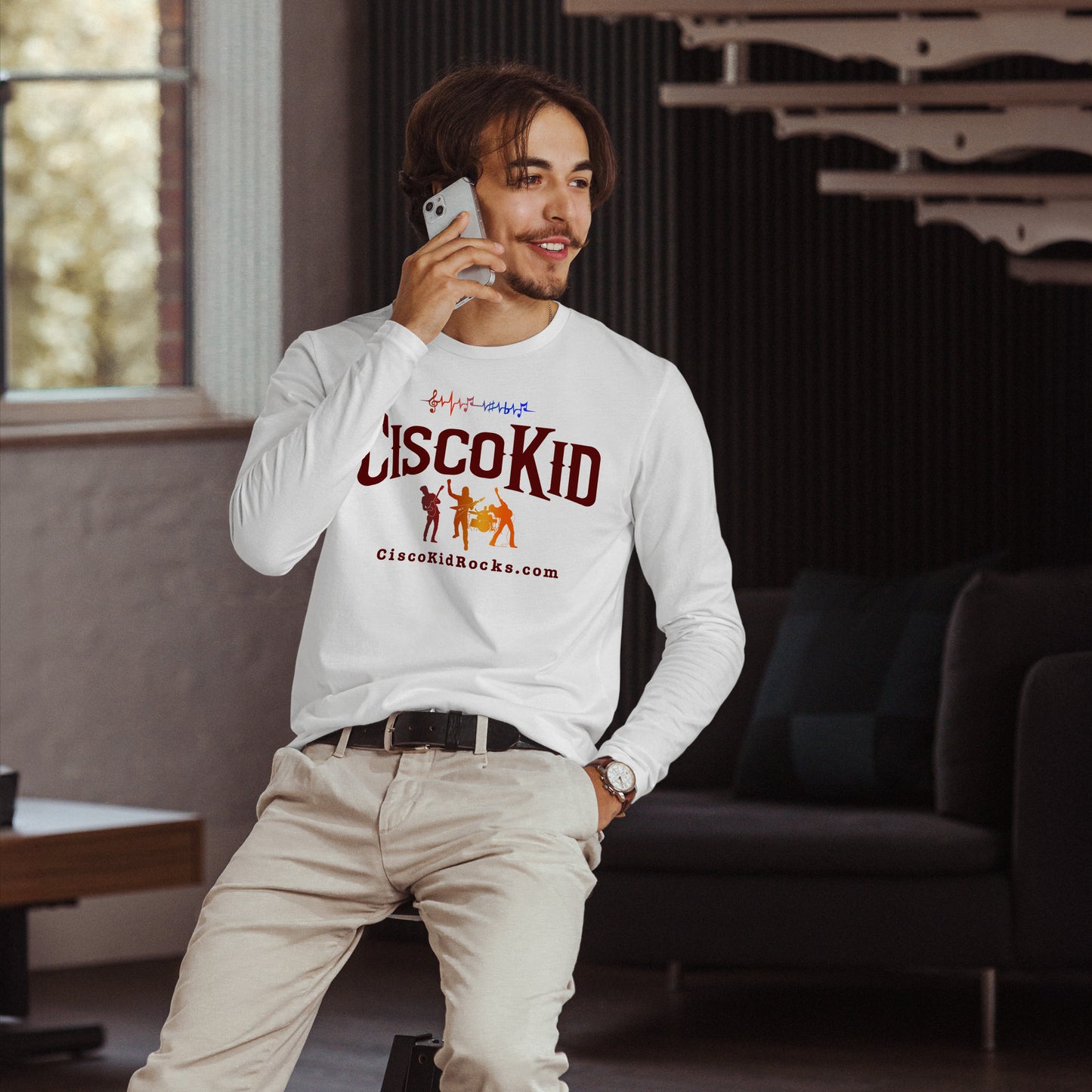 Chick Magnet Long Sleeve Fitted Crew