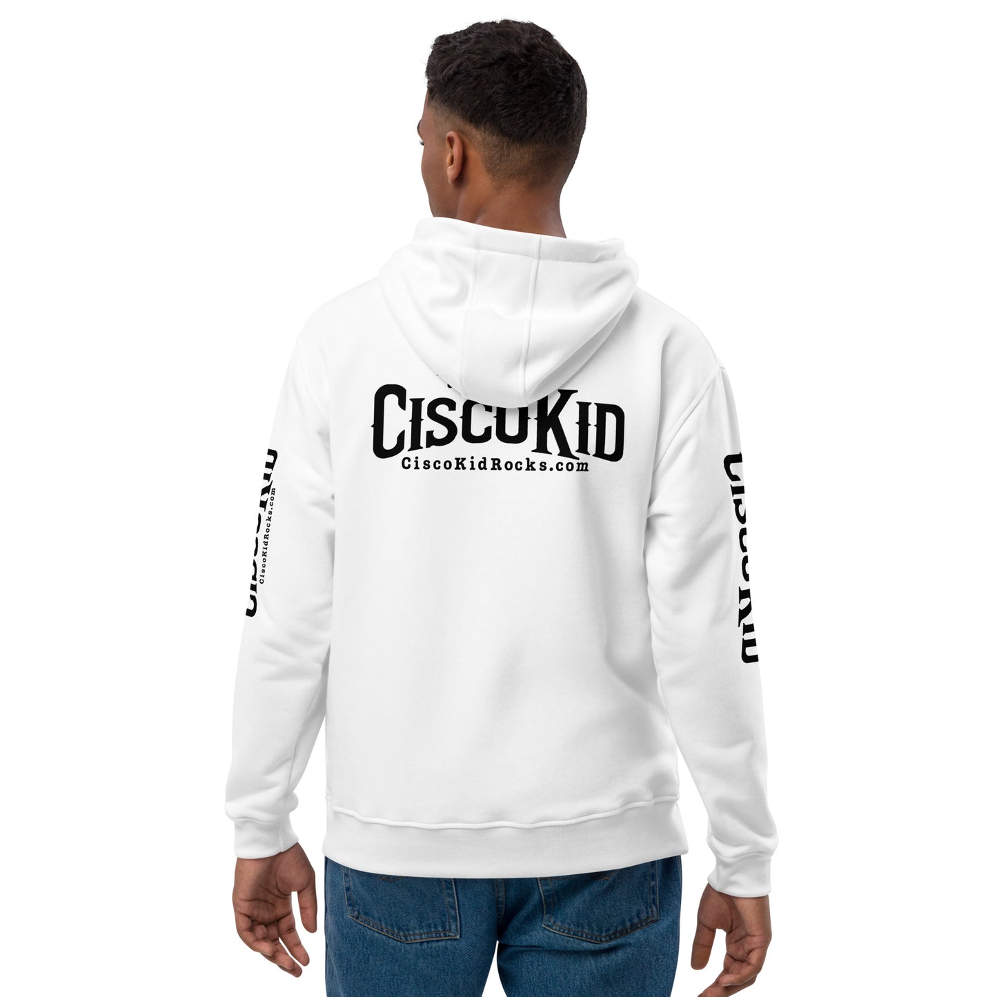 CiscoKid True Fan Premium Eco Hoodie (Unisex) - WHITE