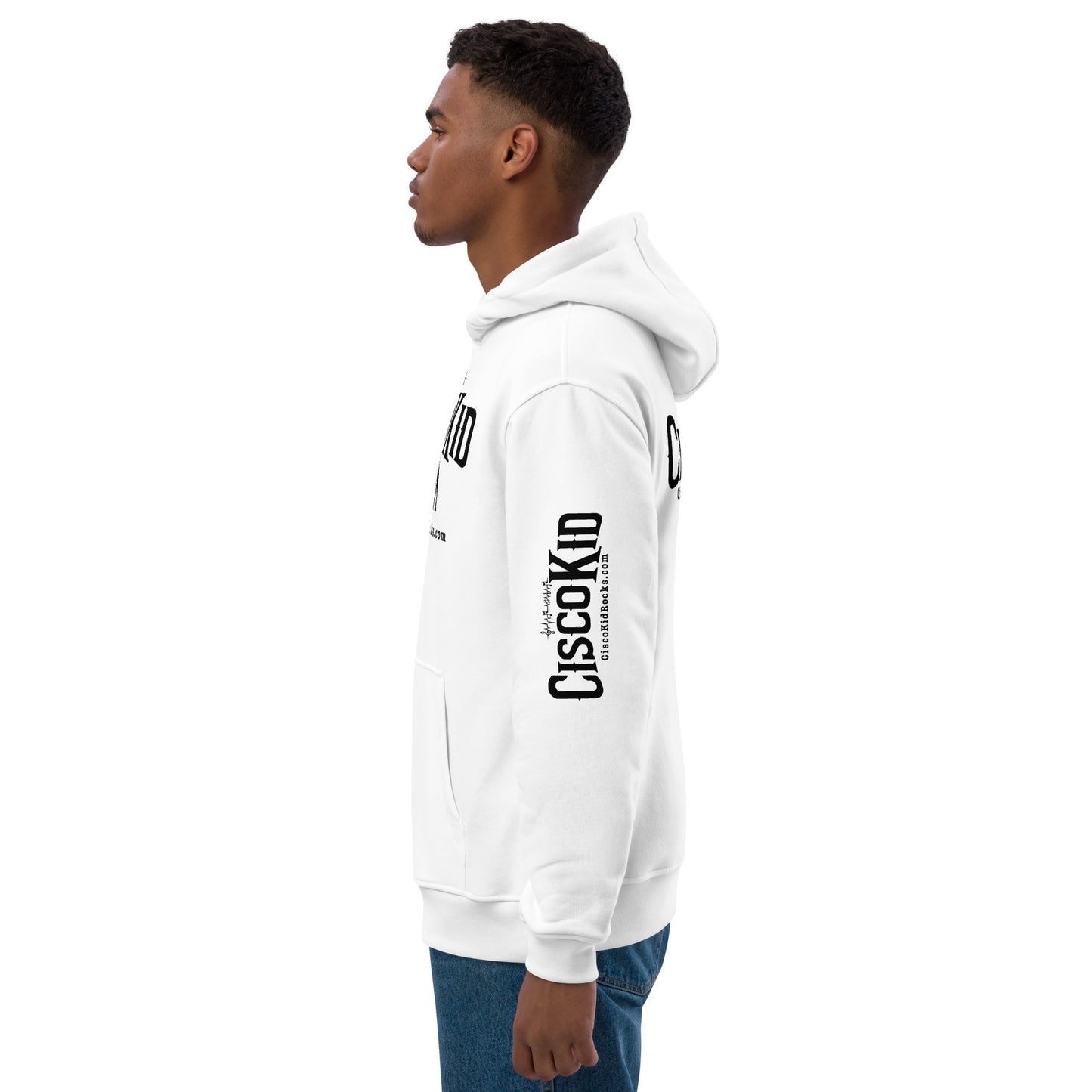 CiscoKid True Fan Premium Eco Hoodie (Unisex) - WHITE