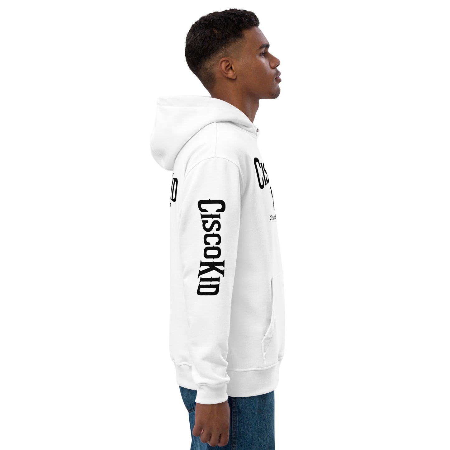 CiscoKid True Fan Premium Eco Hoodie (Unisex) - WHITE